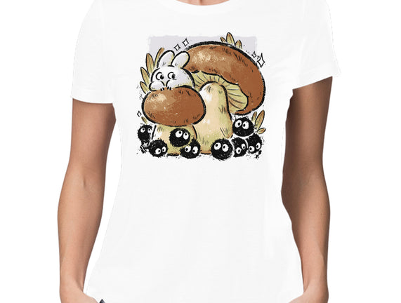 Wandering Soot With Autumn Mushrooms