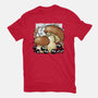 Wandering Soot With Autumn Mushrooms-Mens-Basic-Tee-xMorfina
