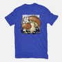 Wandering Soot With Autumn Mushrooms-Mens-Basic-Tee-xMorfina