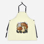 Wandering Soot With Autumn Mushrooms-Unisex-Kitchen-Apron-xMorfina