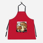 Wandering Soot With Autumn Mushrooms-Unisex-Kitchen-Apron-xMorfina