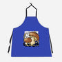 Wandering Soot With Autumn Mushrooms-Unisex-Kitchen-Apron-xMorfina