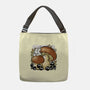 Wandering Soot With Autumn Mushrooms-None-Adjustable Tote-Bag-xMorfina