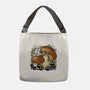 Wandering Soot With Autumn Mushrooms-None-Adjustable Tote-Bag-xMorfina