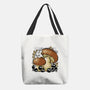 Wandering Soot With Autumn Mushrooms-None-Basic Tote-Bag-xMorfina