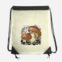 Wandering Soot With Autumn Mushrooms-None-Drawstring-Bag-xMorfina