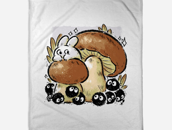 Wandering Soot With Autumn Mushrooms