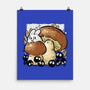 Wandering Soot With Autumn Mushrooms-None-Matte-Poster-xMorfina