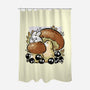 Wandering Soot With Autumn Mushrooms-None-Polyester-Shower Curtain-xMorfina