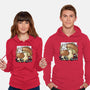Wandering Soot With Autumn Mushrooms-Unisex-Pullover-Sweatshirt-xMorfina