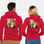 Wandering Soot With Autumn Mushrooms-Unisex-Zip-Up-Sweatshirt-xMorfina