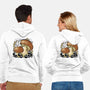 Wandering Soot With Autumn Mushrooms-Unisex-Zip-Up-Sweatshirt-xMorfina