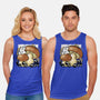 Wandering Soot With Autumn Mushrooms-Unisex-Basic-Tank-xMorfina