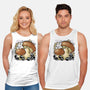 Wandering Soot With Autumn Mushrooms-Unisex-Basic-Tank-xMorfina