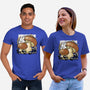 Wandering Soot With Autumn Mushrooms-Unisex-Basic-Tee-xMorfina