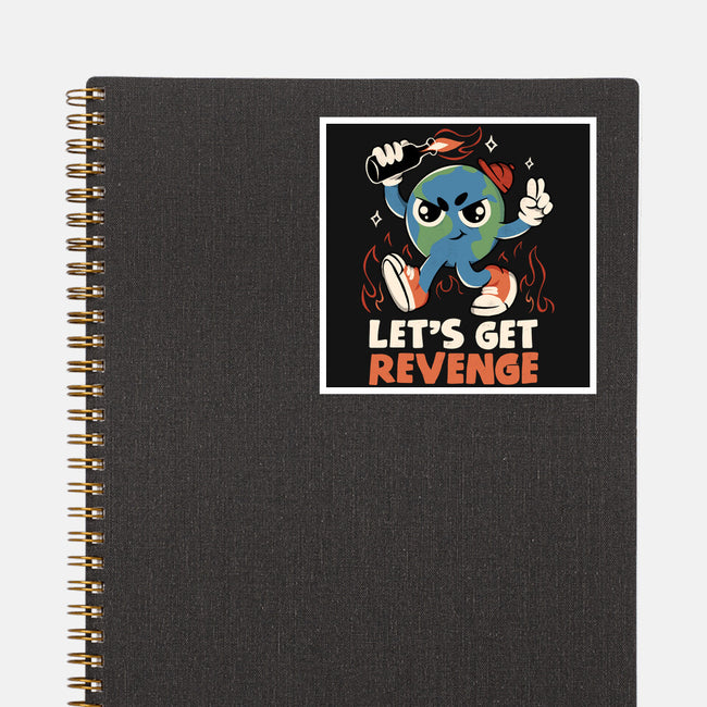 Let’s Get Revenge-None-Glossy-Sticker-tobefonseca