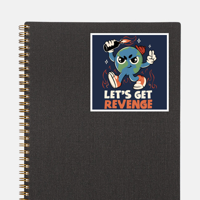 Let’s Get Revenge-None-Glossy-Sticker-tobefonseca