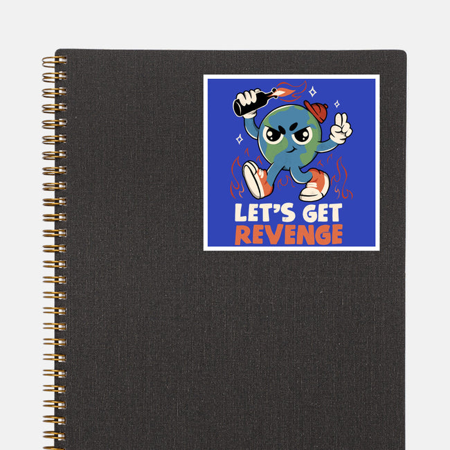 Let’s Get Revenge-None-Glossy-Sticker-tobefonseca