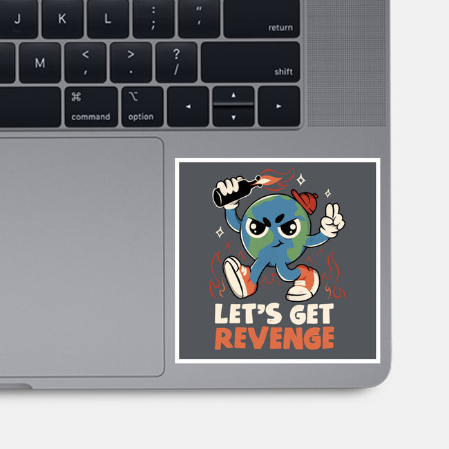 Let’s Get Revenge-None-Glossy-Sticker-tobefonseca