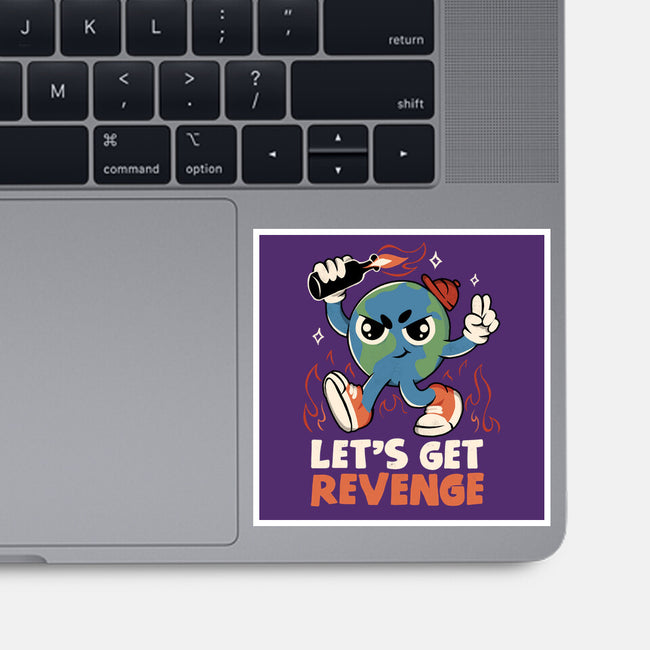 Let’s Get Revenge-None-Glossy-Sticker-tobefonseca