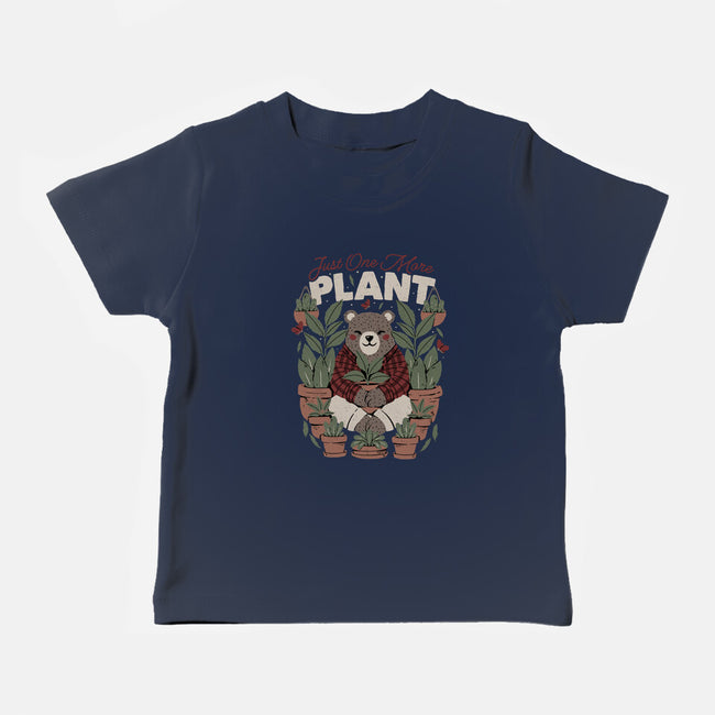 Just One More Plant Bear-Baby-Basic-Tee-tobefonseca
