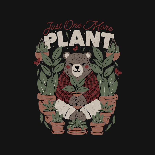 Just One More Plant Bear-Mens-Basic-Tee-tobefonseca