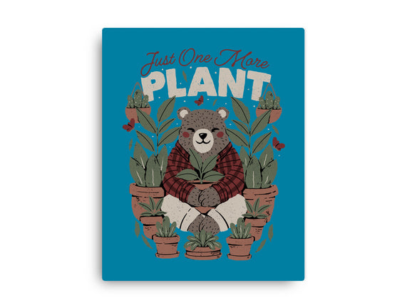 Just One More Plant Bear