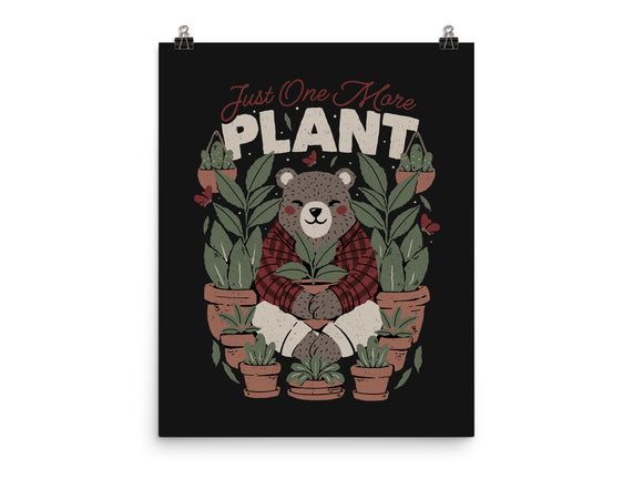 Just One More Plant Bear