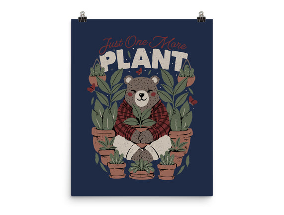 Just One More Plant Bear