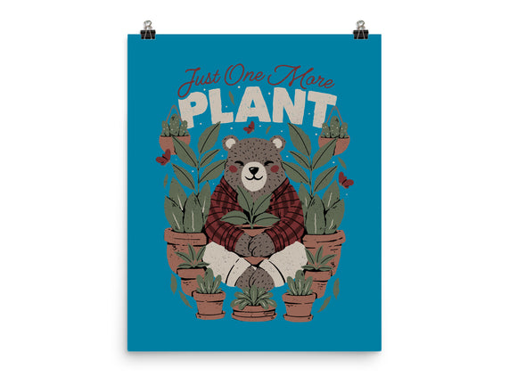 Just One More Plant Bear