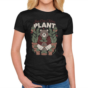 Just One More Plant Bear