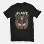 Just One More Plant Bear-Mens-Basic-Tee-tobefonseca