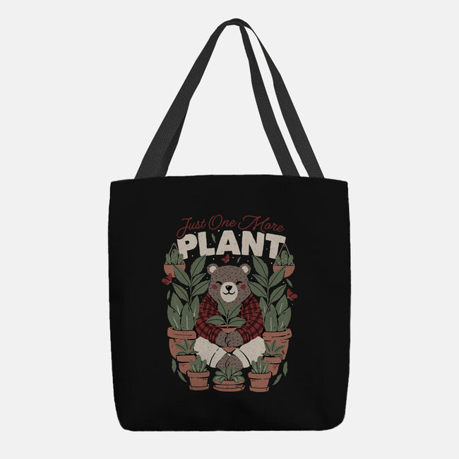 Just One More Plant Bear-None-Basic Tote-Bag-tobefonseca