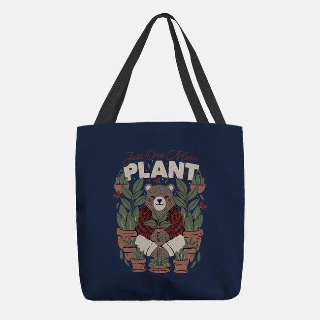 Just One More Plant Bear-None-Basic Tote-Bag-tobefonseca