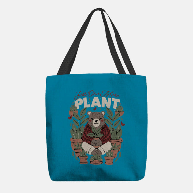 Just One More Plant Bear-None-Basic Tote-Bag-tobefonseca