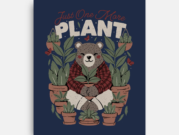 Just One More Plant Bear