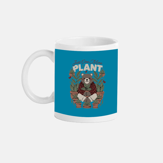 Just One More Plant Bear-None-Mug-Drinkware-tobefonseca