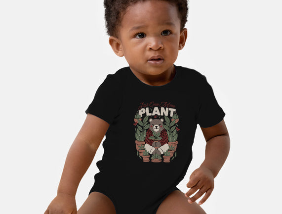 Just One More Plant Bear