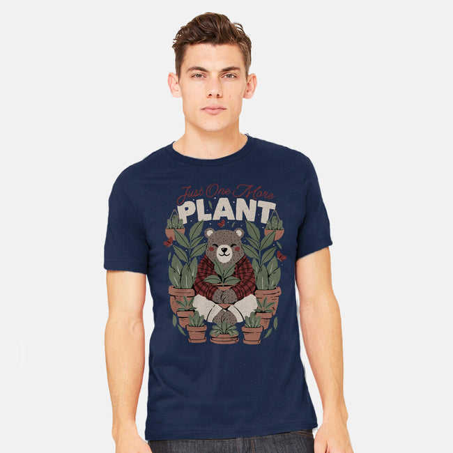 Just One More Plant Bear-Mens-Heavyweight-Tee-tobefonseca