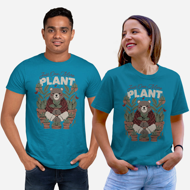 Just One More Plant Bear-Unisex-Basic-Tee-tobefonseca