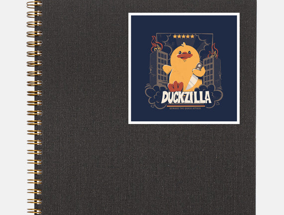 Duckzilla Funny Duck Attack