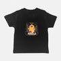 Duckzilla Funny Duck Attack-Baby-Basic-Tee-tobefonseca
