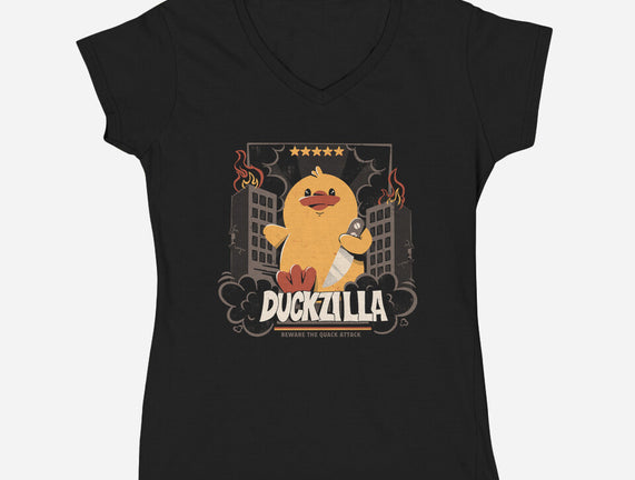 Duckzilla Funny Duck Attack