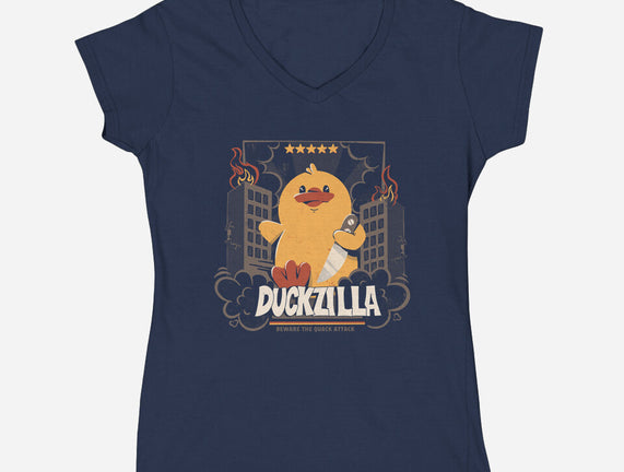 Duckzilla Funny Duck Attack
