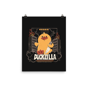 Duckzilla Funny Duck Attack