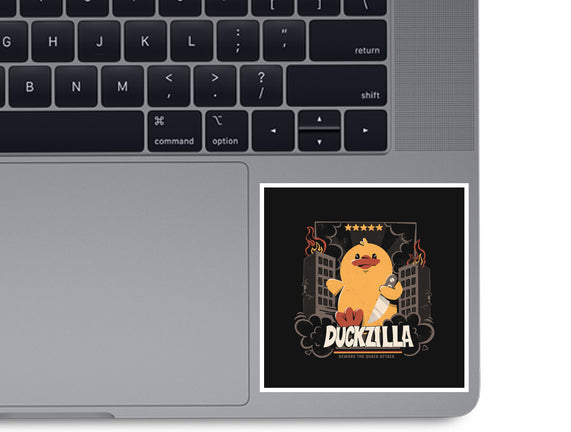Duckzilla Funny Duck Attack