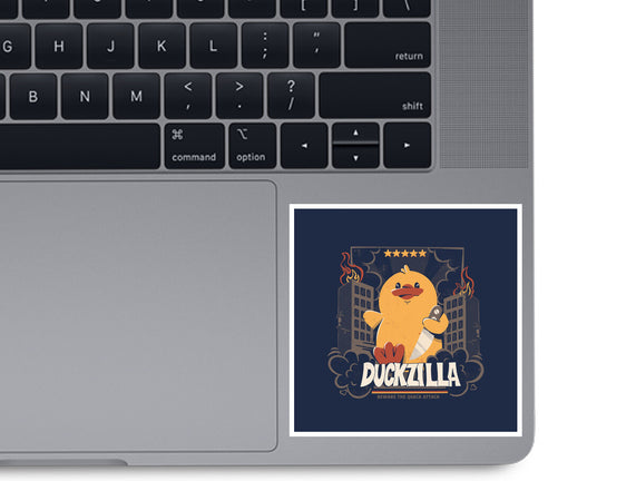 Duckzilla Funny Duck Attack