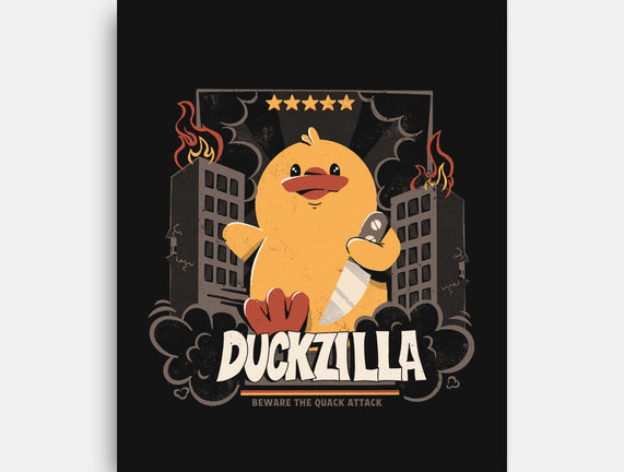 Duckzilla Funny Duck Attack