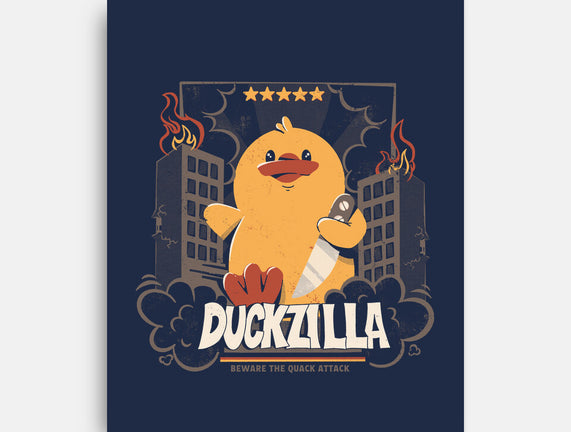 Duckzilla Funny Duck Attack