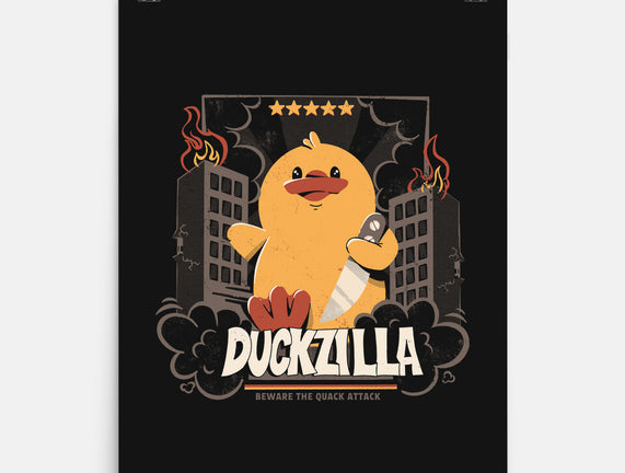 Duckzilla Funny Duck Attack